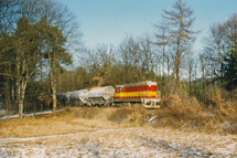 742.067 s Mn vlakem do Plzn 30.1.1998